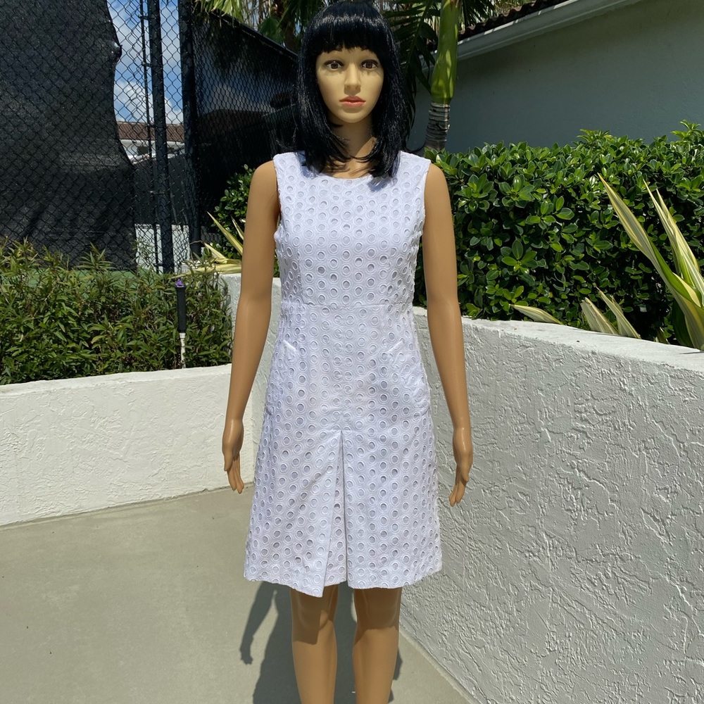 DIANE VON FURSTENBERG CARPREENA RING STITCH DRESS